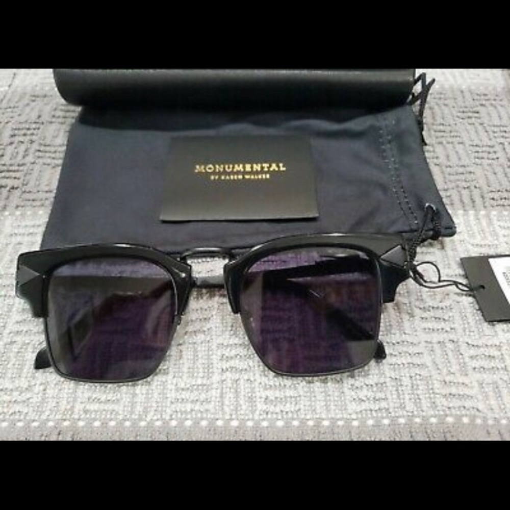 NWT Karen Walker Monumental Connan Black